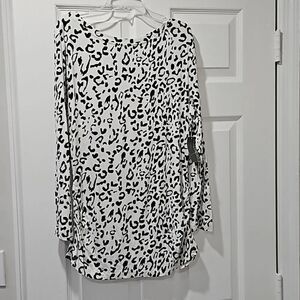 Covington Cheetah Print Top